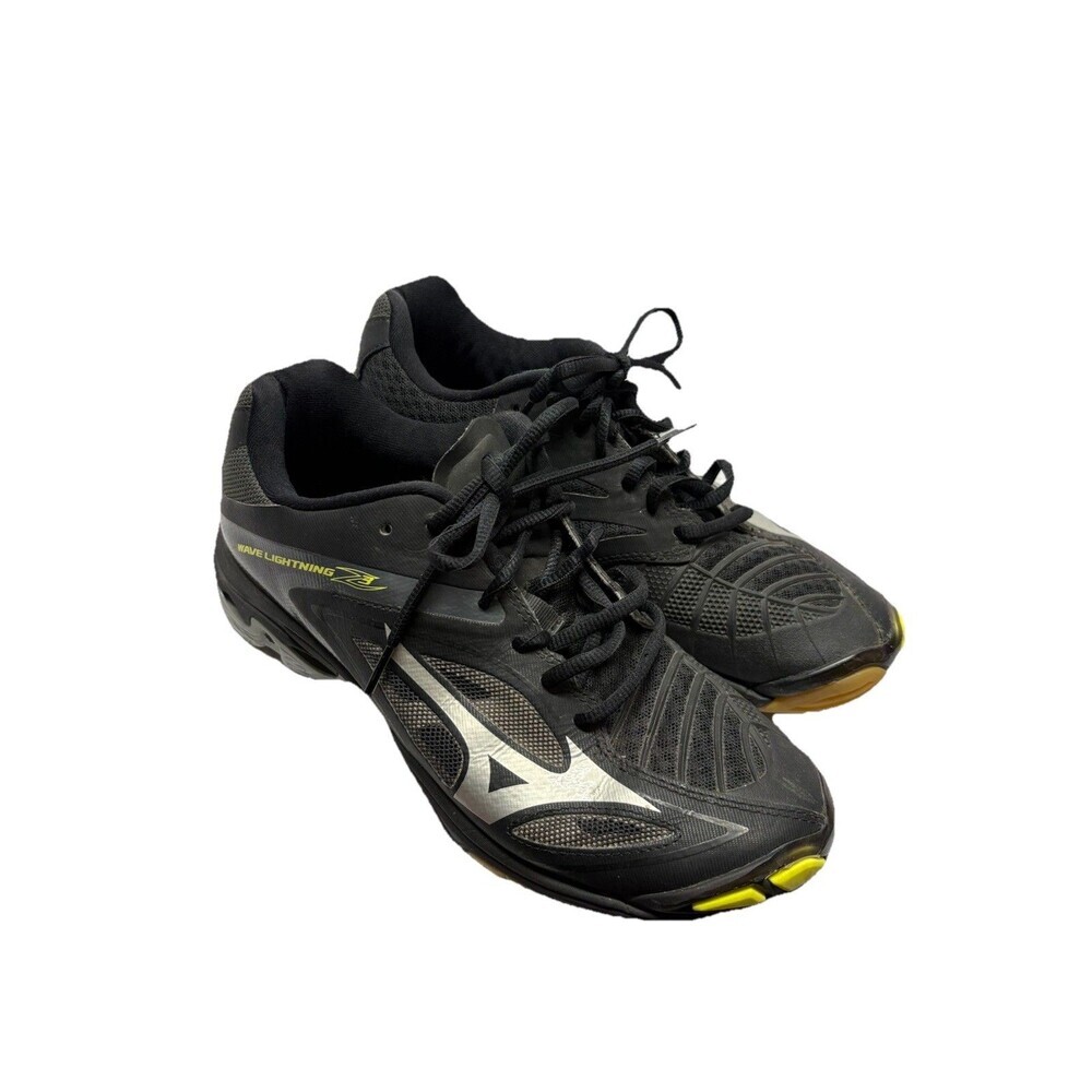Mizuno Wave Lightning Z3 Shoes Black Silver Women Size 9